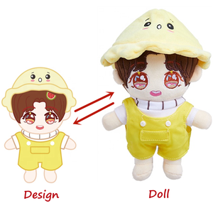 Đồ Chơi Sang Trọng Nhà Sản Xuất OEM Chất Lượng Tùy Chỉnh Plushie Sang Trọng Búp Bê Sao Hàn Quốc Thần Tượng Kpop - Product Image 1