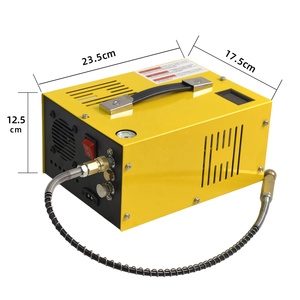 SolidTop 12V DC <strong>PCP</strong> Compressor Filter 110V 220V 4500PSI 30MPa 300Bar Oil-less Portable High Pressure <strong>Pump</strong> Scuba Dive Tanks Car - Product Image 3