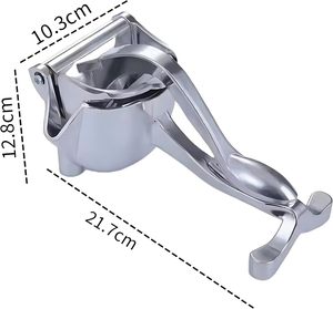 Presse-agrumes manuel à pression, extracteur, presseur, lames en acier inoxydable, outil de cuisine écologique pour citron et fruits, en alliage d'aluminium - Product Image 3
