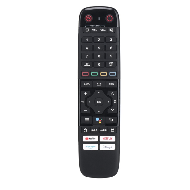 High Sensitivity BLE Voice Remote IR Fixed for TV Ergonomic Design Smart TV Customizable Remote Controller 45 Buttons 10m