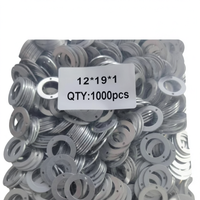 Galvanized M3-60 Oil Steel Flat Washers a Grade Zinc Plated Split Style Thin Washer 4mm Thickness
