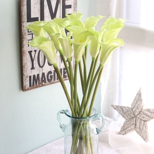 C-CL001 artificielle PU Real Touch Mini artificielle PU fleurs calla lily bulbes en gros pour la décoration <span class=keywords><strong>de</strong></span> la maison <span class=keywords><strong>de</strong></span> mariage - Product Image 5