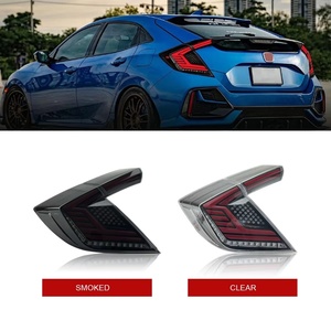 Accesorios para Automóviles, Luces LED, Luces Traseras para Honda Civic Hatchback de 10.ª Generación 2020 2021, Conjunto de Luces Traseras, Señal de Giro Dinámica - Product Image 4