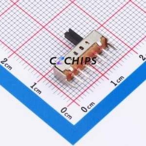 SS14D07VG5 Slide Switch Through hole-7P,14.8x4.4mm Switch Single Pole Double Throw Rectangle Pin Header PC Pin 14.8mm - Product Image 2