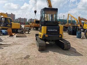 ขายรถขุดตีนตะขาบไฮดรอลิกขนาดเล็ก <span class=keywords><strong>Komatsu</strong></span> PC55MR มือสอง ราคาถูก น้ำหนัก <span class=keywords><strong>5</strong></span> ตัน ผลิตในญี่ปุ่น สภาพ 90% พร้อมเครื่องยนต์ ปั๊ม และมอเตอร์ - Product Image 4