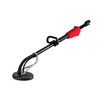 Ponceuse à cloisons sèches longue portée 710W avec vitesse variable et support en aluminium réglable pour murs et plafonds