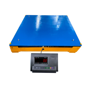 1.5x1.5m 3 Ton Digital Pallet Floor <strong>Scale</strong> with LED/LCD Display Stainless Steel Construction Includes Load Cell - Product Image 2