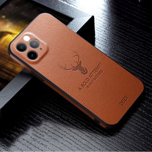 เคสโทรศัพท์หนังซิลิโคนกันกระแทกมีสายคล้องกระเป๋าสตางค์สำหรับ iPhone 12 PRO MAX, เคสโทรศัพท์หนังรูปกวางสุดหรูสำหรับ iPhone 13 - Product Image 5