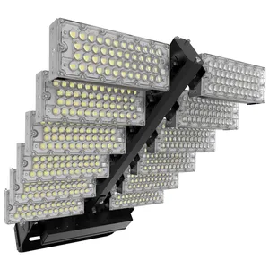 Lampu Sorot Sensor gerak, lampu sorot untuk lapangan tenis, modul stadion tiang tinggi Led, lanskap luar ruangan, 1000W, 1200W, 48V, Dc