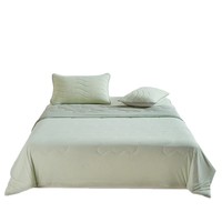 NSH20250515 Nouvelle Couverture d'été en Coton Tricoté Rafraîchissante Effet Mica – Motif Planétaire Imprimé Moderne et Minimaliste pour Climatisation