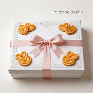 Biscuits Palmier Réalistes, Fausses Gâteaux Français, Pâtisserie Soufflée, Bol à Sucre, Accessoires de Pâtisserie pour Décoration de Sapin de Noël et Maison - Product Image 4