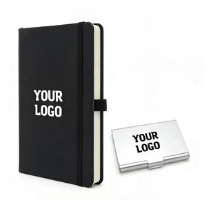 Libreta de Cuero PU Personalizada al por Mayor con Logotipo Personalizado, Regalo Empresarial Promocional, A5 A6, 80 Hojas, con Portaplumas - Product Image 1