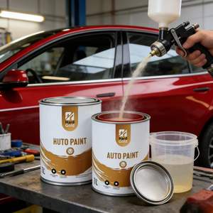 Pintura Automotriz de <span class=keywords><strong>Poliuretano</strong></span> de <span class=keywords><strong>Dos</strong></span> <span class=keywords><strong>Componentes</strong></span> con Alto Brillo 2K para Pintar Automóviles, Repintado de Carrocería, Resistente a Rayones y Rayos UV - Product Image 3