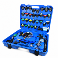 Kit de Prueba de Presión del Sistema de Refrigeración de 54 Piezas, Kit de Prueba de Presión del Radiador para Detección de Fugas en Automóviles