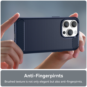 <span class=keywords><strong>Coque</strong></span> de téléphone légère en TPU souple <span class=keywords><strong>antidérapante</strong></span> bleue pour <span class=keywords><strong>iPhone</strong></span> 14 Pro Max, <span class=keywords><strong>coque</strong></span> de téléphone en fibre de carbone brossée pour <span class=keywords><strong>iPhone</strong></span> 13 12 <span class=keywords><strong>11</strong></span> 15 16 17 - Product Image 5