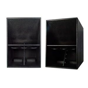 Haut-parleur subwoofer 21 pouces 1800W, enceinte colonne rectangulaire en contreplaqué de bouleau pour salles de conférence et lieux multifonctionnels - Product Image 3