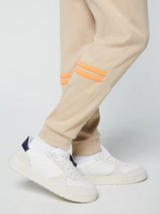 Survêtements d'entraînement personnalisés avec logo OEM, pantalons de sport, pantalons de jogging surdimensionnés à rayures, pantalons de jogging évasés pour hommes - Product Image 3