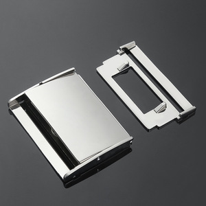 Hebilla deslizante de Metal, accesorios duraderos para mochila escolar, hebilla de cinturón resistente al desgaste, color plateado y negro, primavera 2022 - Product Image 1