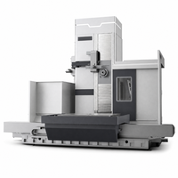 Machine à percer et à fraiser horizontale de type CNC certifiée CE WPB-11 4 axes, robuste