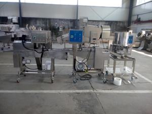 Machine à hamburgers UFO entièrement automatique, machine à former des galettes <span class=keywords><strong>de</strong></span> viande / nuggets <span class=keywords><strong>de</strong></span> poulet, machine à paner - Product Image 6