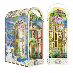 Tonecheer TQ138 Giverny Jardin Livre Nook Fleur Jardin Bricolage Miniature Maison <span class=keywords><strong>Claude</strong></span> <span class=keywords><strong>Monet</strong></span> Artiste Les Nymphéas Peintures Célèbres - Product Image 1