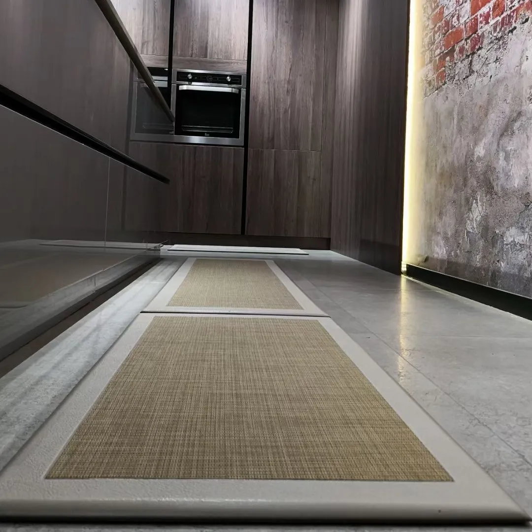 Custom printed soft pvc waterproof Standing comfort kitchen mat carpet cushioned anti fatigue floor mat