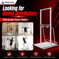 Station de musculation polyvalente pour garage, barre de traction et station de dips robuste, certifiée par la brevetière Solo Strength, recherche de partenaires mondiaux