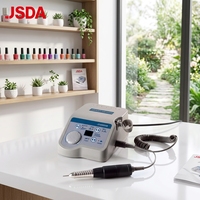 Micromoteur professionnel populaire chinois pour ponceuse à ongles, moteur à balais 35000 tr/min, type de prise US/EU, construction en plastique, 65W, 4.5Ncm max.