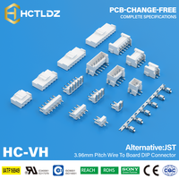 Connecteurs VH à pas de 3,96 mm avec boîtier de positionnement, connecteurs de carte PCB à sertir, boîtiers de connecteurs
