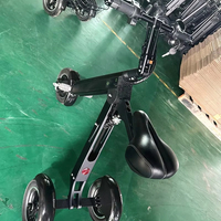 Scooter tricycle pliant ultra léger, tricycle pour adultes, mini tricycle électrique détachable et mobile