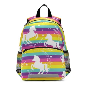 School Backpack Supplier Custom Unicorn Print Anti-Theft Children School Bag Primary school Book bags