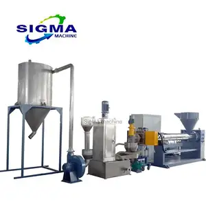 Plastic granulating machine plastic granule raw material machine recycle plastic granules making machine price