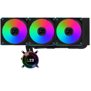 Nouveau Hydroshift II LCD-C 360 TL BK&WH avec écran LCD IPS de 2,1 pouces 60 Hz, trois configurations pour une flexibilité DIY totale, refroidisseur d'eau pour processeur - Product Image 1
