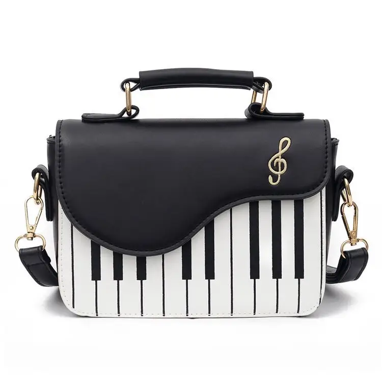 bags women 2023 fashion single shoulder crossbody piano keys small square bag foreign trade women's bags