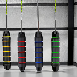 JANNAT SPORTS JN 2003 Corde à sauter sans fil durable et portable à longueur réglable en fil d'acier unisexe 2,8 m 20 kg+ pour la maison et la salle de sport personnelle - Product Image 2