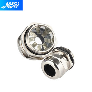 Conector de Cable Impermeable de Latón Personalizable Tipo EMC IP68 de Alto/Bajo Voltaje para Cables Blindados - Product Image 1