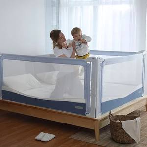 Barra De Proteccion Cama Barandal <span class=keywords><strong>Bebe</strong></span> Babi Safeti Lit Bébé Rail compact Pare-chocs Clôture Berceau Barrière Latérale Enfants Garde Bedrail - Product Image 4