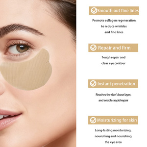 Patchs de masque pour les yeux en hydrogel 13g hydratants, anti-rides, compresses rafraîchissantes pour femmes - Product Image 1
