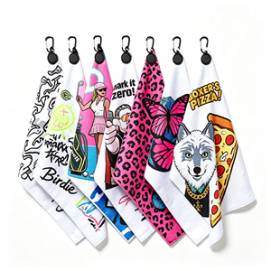 Toalla <span class=keywords><strong>de</strong></span> <span class=keywords><strong>Golf</strong></span> Personalizada con Logotipo, Toalla <span class=keywords><strong>de</strong></span> <span class=keywords><strong>Golf</strong></span> Magnética Personalizada con Logotipo, Toalla <span class=keywords><strong>de</strong></span> Microfibra para Caddie con Imán - Product Image 1