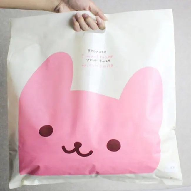 Design Heavy Duty Shopping OEM Customized plastic gift bag