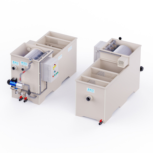Sistema di filtro a tamburo rotante RAS 5-50m3/h per serbatoi Koi con materiale UV & Bio nuovo PP - Product Image 4