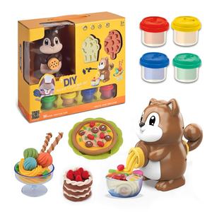 Hot Sale DIY <strong>Ice</strong> <strong>Cream</strong> &amp; Noodle Machine <strong>Play</strong> <strong>Dough</strong> Toy Colorful Clay Education Toys for Kids - Product Image 1