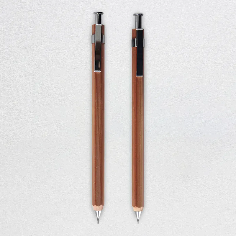 उच्च गुणवत्ता पर्यावरण पुनर्नवीनीकरण जंगली यांत्रिक पेंसिल, ऑटो मैकेनिकल पेंसिल, प्रेस कार्रवाई पेंसिल