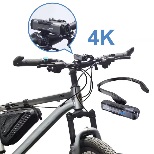 Sports Camera 4K/2k Waterproof 40M, WiFi Camcorder Various Sports Camera Accessories Bike Motorcycle Helmet Camera WDR