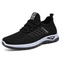 Chaussures de sport décontractées respirantes à lacets pour hommes, en maille, pour le printemps