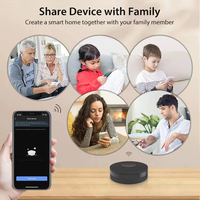 Control Remoto IR RF WiFi Tuya en Stock, Hub de Hogar Inteligente de 2.4GHz con Control por Voz y Aplicación para TV, Aire Acondicionado, Ventilador y Dispositivos de 315/433MHz