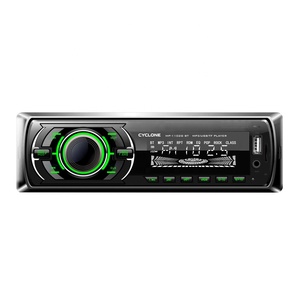 <span class=keywords><strong>Radio</strong></span> Estéreo <span class=keywords><strong>con</strong></span> <span class=keywords><strong>Bluetooth</strong></span> <span class=keywords><strong>para</strong></span> <span class=keywords><strong>coche</strong></span>, dispositivo <span class=keywords><strong>manos</strong></span> <span class=keywords><strong>libres</strong></span> <span class=keywords><strong>con</strong></span> USB/TF/AUX de un solo Din, <span class=keywords><strong>con</strong></span> Control remoto inalámbrico y 7 colores LED - Product Image 1