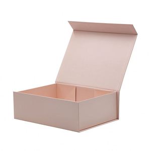 Emballage écologique, boîte cadeau de luxe avec logo personnalisé, couvercle magnétique, ouverture à plat - Product Image 3