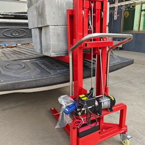 1500mm * 200kg Mini <span class=keywords><strong>Stacker</strong></span> điện apilador montacargas electrico điện xếp chồng xe nâng - Product Image 5