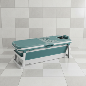 <span class=keywords><strong>Baignoire</strong></span> Pliante et Portable Autonome en Plastique pour Adulte et Bébé, <span class=keywords><strong>Baignoire</strong></span> Mobile <span class=keywords><strong>Pliable</strong></span> pour Salle de Bain - Product Image 5